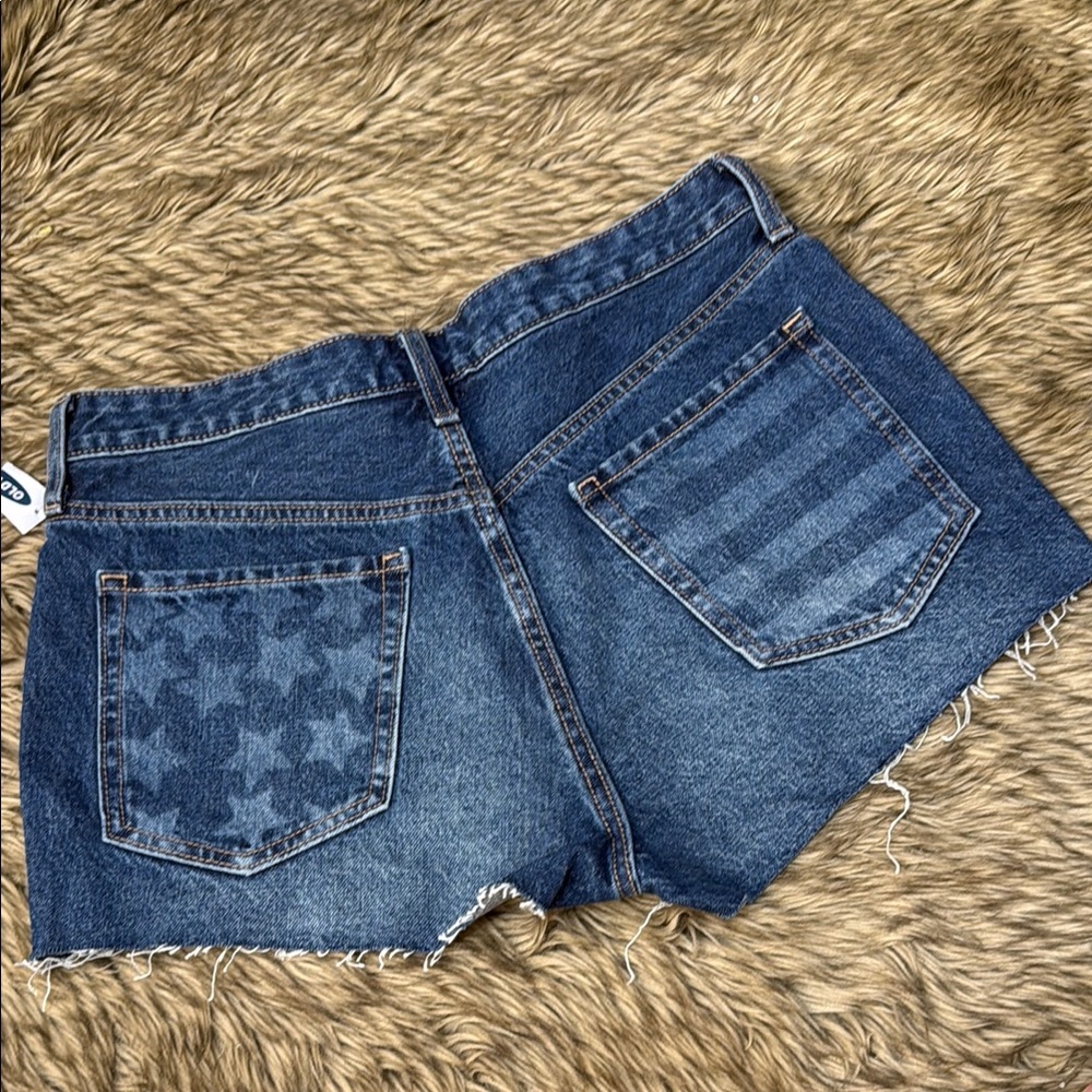 Old Navy High Waist Denim Shorts - Blue